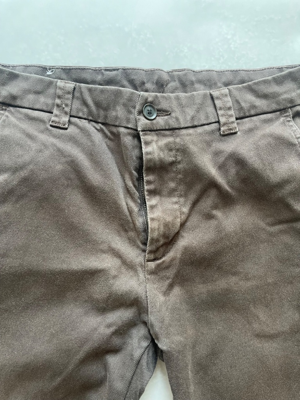 Zara Dark Brown Chino Pants Men’s Size 32 - Picture 2 of 8